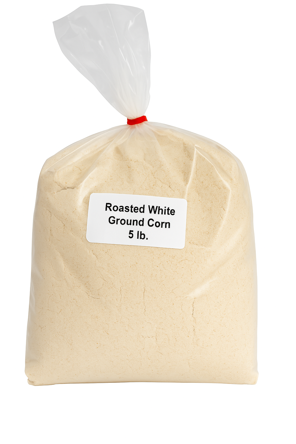 White Roasted Corn Meal