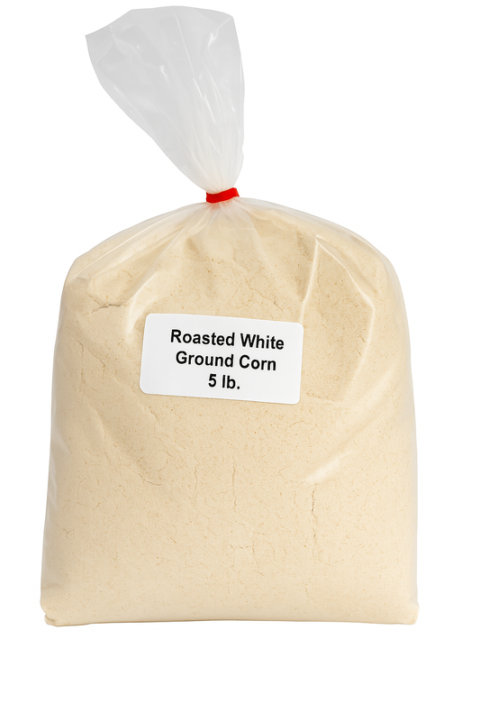White Roasted Corn Meal